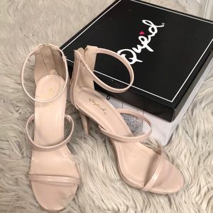 Nude Strappy Heels
